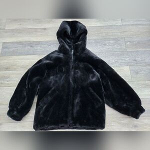 J. PERCY FOR MARVIN RICHARDS vintage faux fur jacket size med oversized